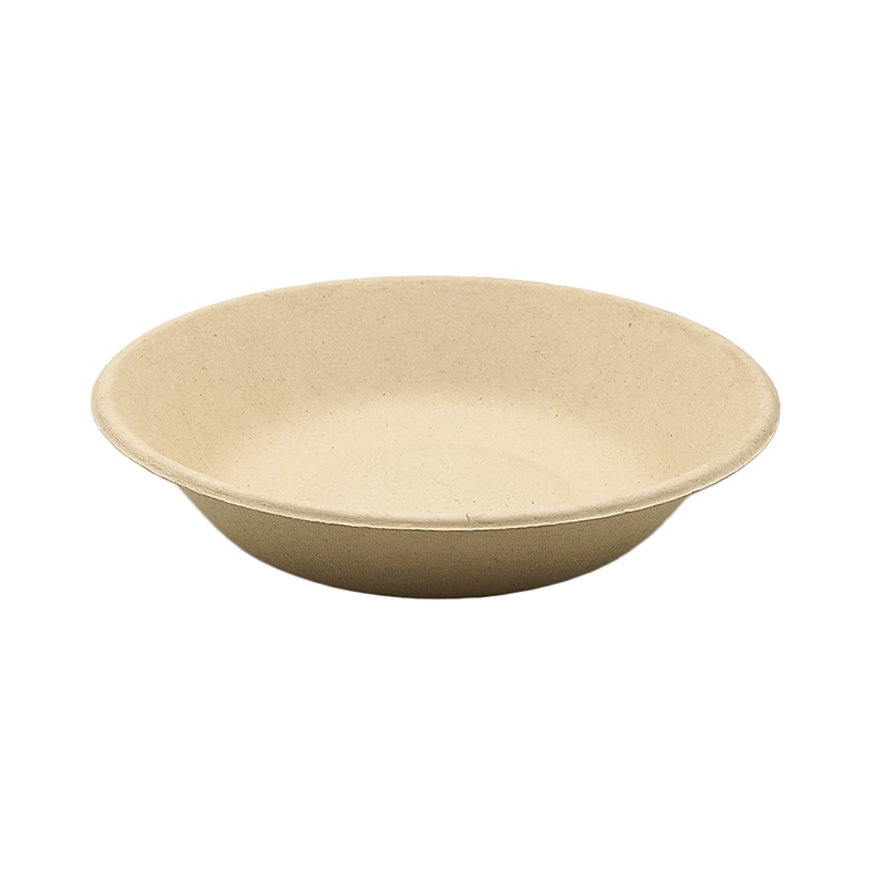 チェーンストリーム 紙皿　バガス浅ボウル 680ml  1箱（ご注文単位1箱）【直送品】