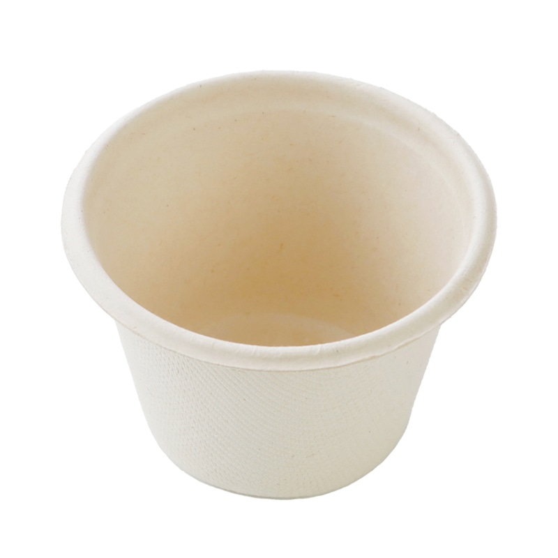 チェーンストリーム バガス　ミニカップ 90ml　5OZ CE-L048 1000枚/袋（ご注文単位1袋）【直送品】