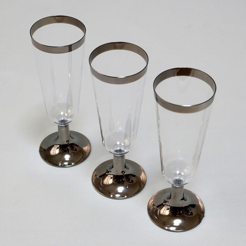 ティー・ティー・シー プラシルバー シャンパン 170cc 6個入 Cー002 6個/パック（ご注文単位40パック）【直送品】