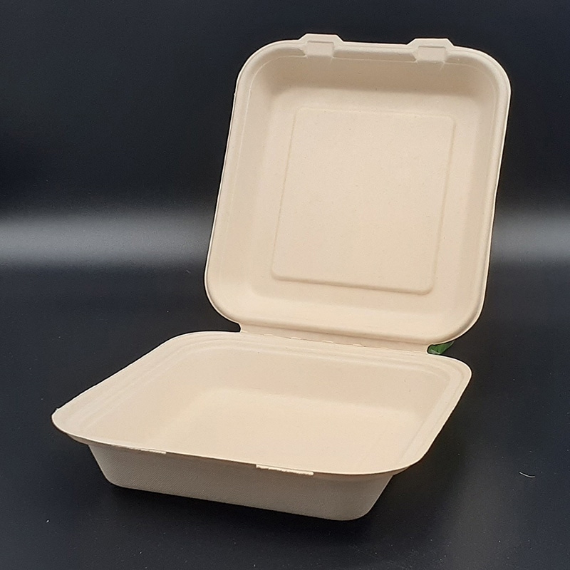 ダイモン エコ容器　ムギ＆タケフードパック Extra　Large AGM-21 50枚/袋 （ご注文単位6袋）【直送品】