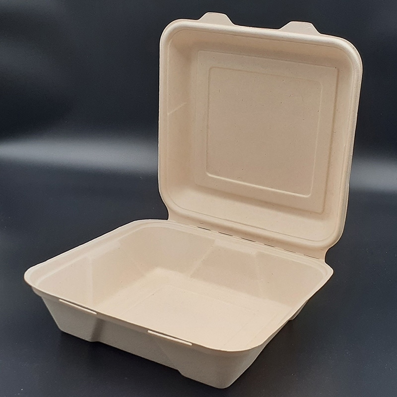 ダイモン エコ容器　ムギ＆タケフードパック Jumbo AGM-22 50枚/袋 （ご注文単位4袋）【直送品】