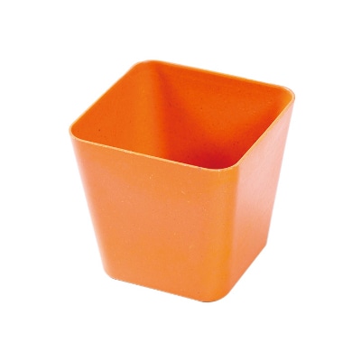 秦貴 エコ花器　彩 No.3　オレンジ F-5A　No.3 1個（ご注文単位1個）【直送品】