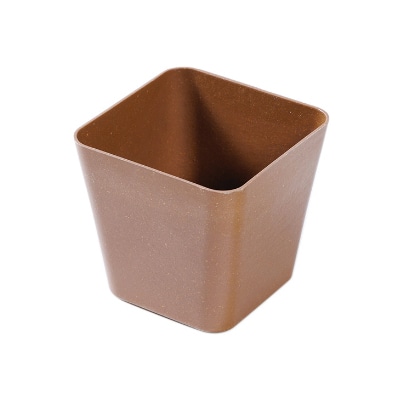 秦貴 エコ花器　彩 No.9　ブラウン F-5A　No.9 1個（ご注文単位1個）【直送品】