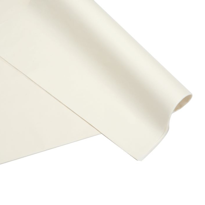 秦貴 ラッピングペーパー ユキナ薄葉紙 No.2 YKP-02 アイボリー 50枚/パック（ご注文単位1パック）【直送品】