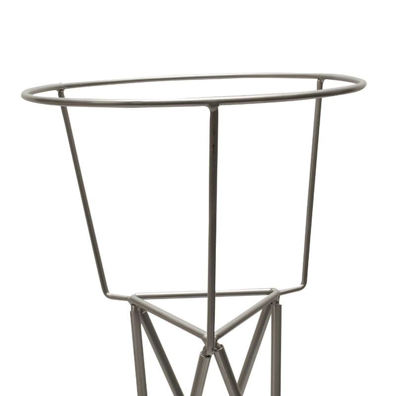 秦貴 花かご クロススタンド シルバー XST-SR 1台(ご注文単位1台)【直送品】