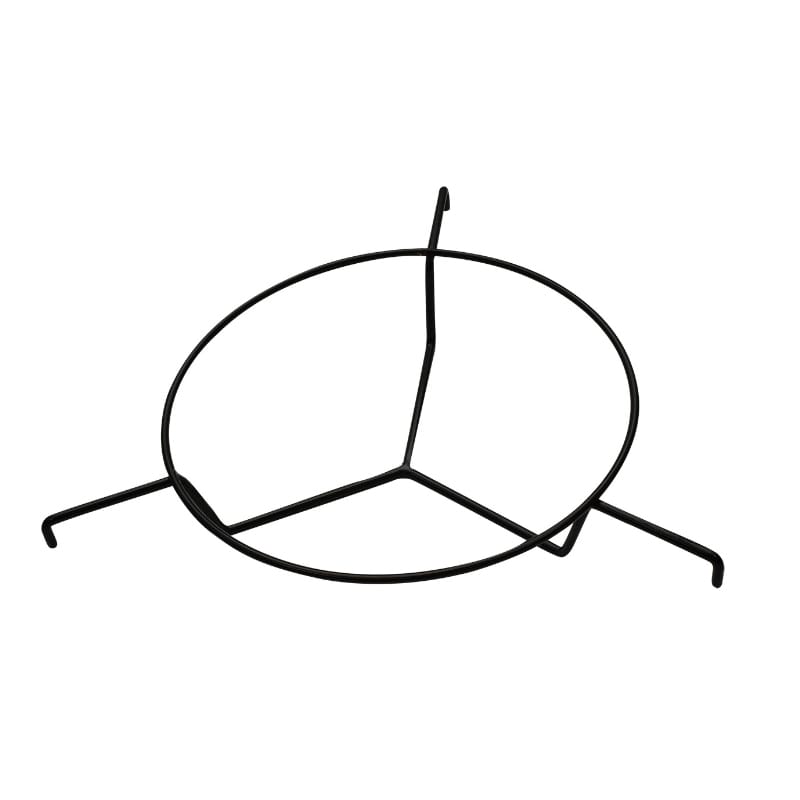 秦貴 花かご クロススタンド 2段用パーツ ブラック 1台(ご注文単位1台)【直送品】