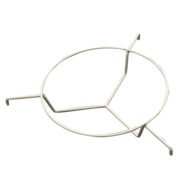 秦貴 花かご　クロススタンド　2段用パーツ ホワイト  1台（ご注文単位1台）【直送品】