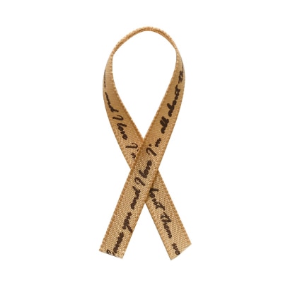 秦貴 英字リボン　6mm×92m ベージュ ER-002　835-850 1巻（ご注文単位1巻）【直送品】