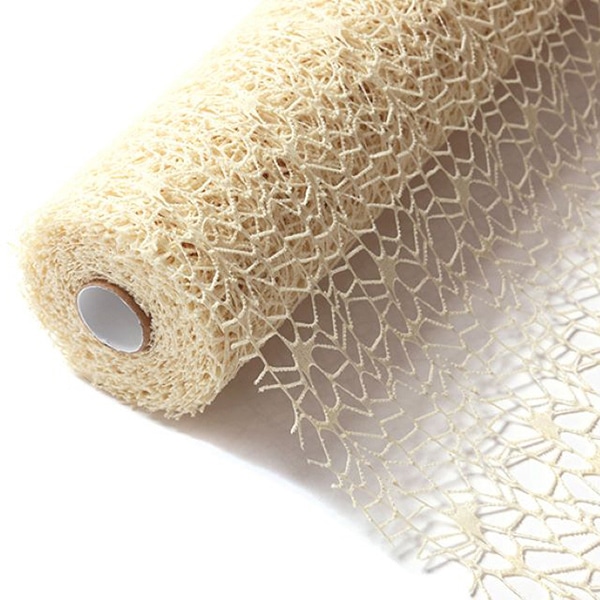 秦貴 ラッピングペーパー　K・メッシュ No.6　クリーム FSK0045 1巻（ご注文単位1巻）【直送品】