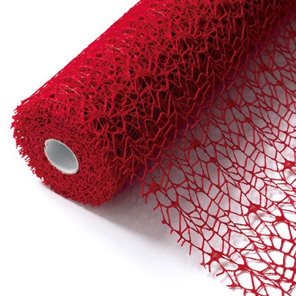 秦貴 ラッピングペーパー　K・メッシュ No.8　ワインレッド FSK0047 1巻（ご注文単位1巻）【直送品】