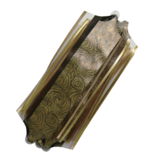 秦貴 ワンタッチリボン　フラアリー No.2　ブラック WSKF002 1パック（ご注文単位1パック）【直送品】