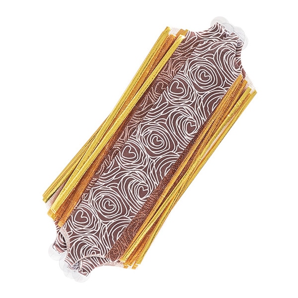 秦貴 ワンタッチリボン　フラアリー No.6　ワインレッド WSKF006 1パック（ご注文単位1パック）【直送品】