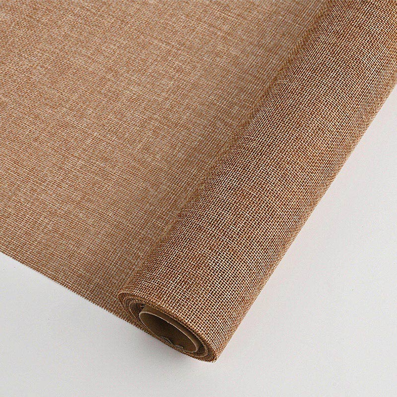 秦貴 ラッピングペーパー 麻彩 No.1 ライトブラウン 1本（ご注文単位1本）【直送品】