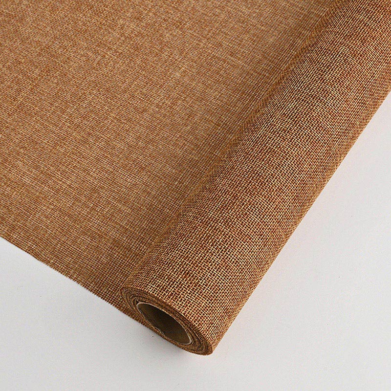 秦貴 ラッピングペーパー 麻彩 No.6 マロン 1本（ご注文単位1本）【直送品】