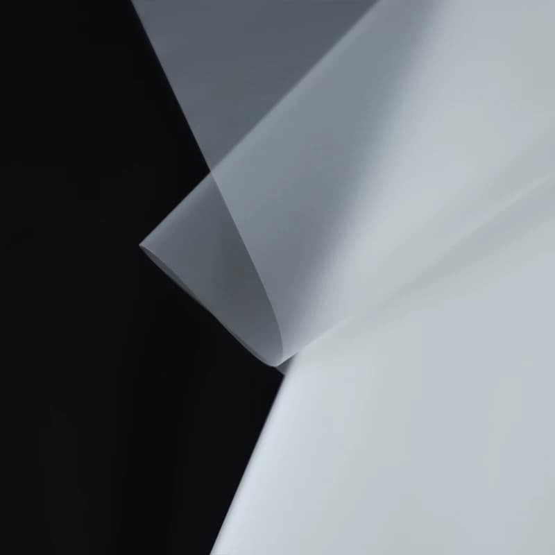 秦貴 ラッピングペーパー フローズン 57cm×15m ホワイト No.1 1本(ご注文単位1本)【直送品】