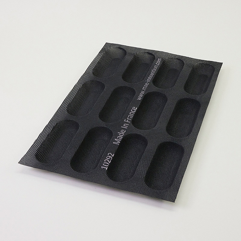 パシフィック洋行 シリコンメッシュ型 FIBERMAE バゲット 169×64 12取 010292-4060 1個(ご注文単位1個)【直送品】