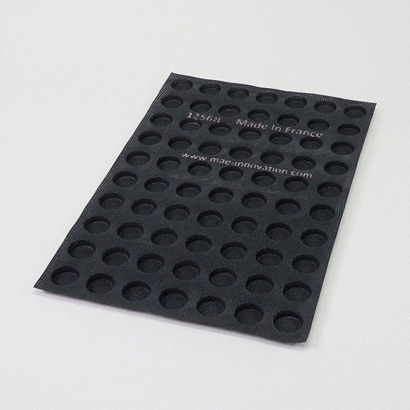 パシフィック洋行 シリコンメッシュ型 FIBERMAE ミニハンバーガー φ39 70取 012568-4060 1個（ご注文単位1個）【直送品】