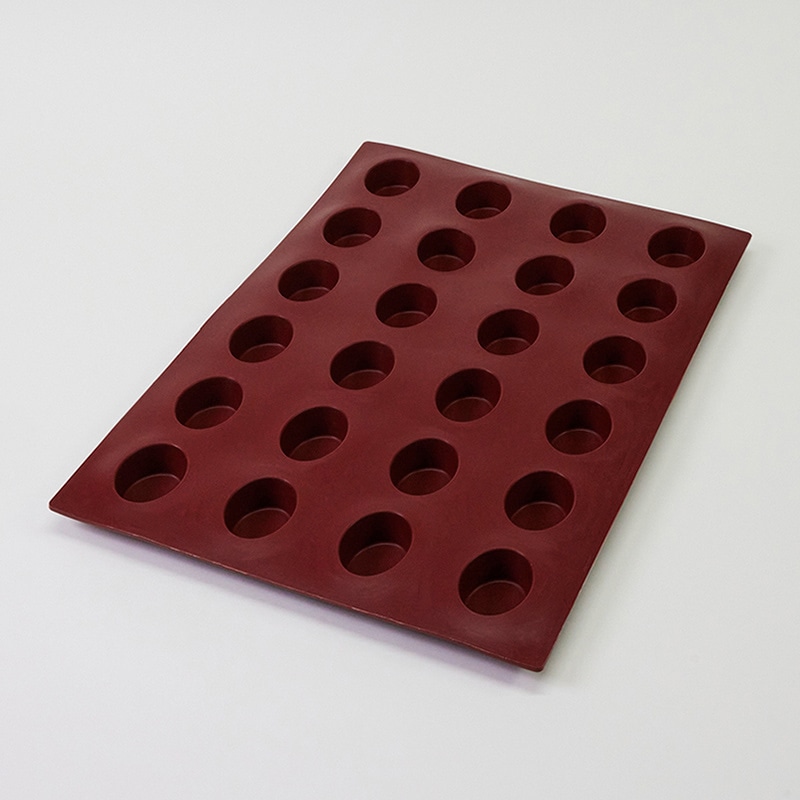 パシフィック洋行 シリコン型 SILMAE オーバル φ70 24取 004884-4060 1個(ご注文単位1個)【直送品】