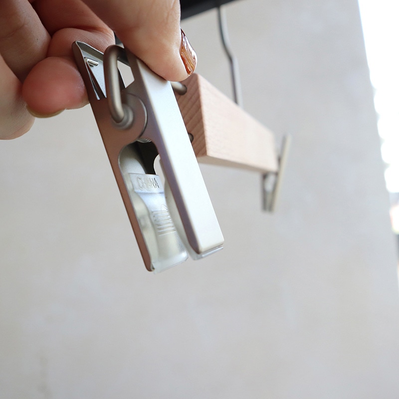 チャナカンパニー 木製ハンガー ユニセックスボトムス用 ホワイトニッケルパーツ 10本セット BT-CHA280W 1セット(ご注文単位10セット)【直送品】