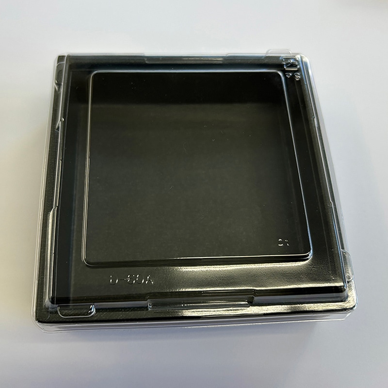 高津紙器 紙わっぱ 折り箱 蓋付き 小 黒 KC-128 50個/箱（ご注文単位1箱）【直送品】