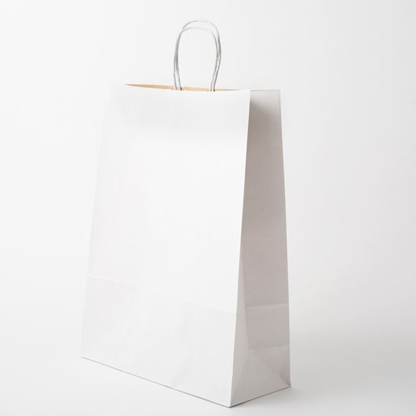 星野 キャリーバッグ　WK-L #1　ホワイト 314102 100枚/束（ご注文単位1束）【直送品】