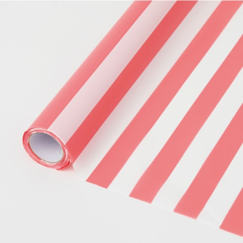 星野 ラッピングペーパー ストライプ 02 ローズアンディアン No02 ローズアンディアン 1本(ご注文単位1本)【直送品】