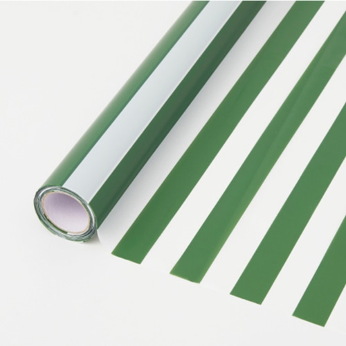 星野 ラッピングペーパー ストライプ 05 ヴェールアングレ No05 ヴェールアングレ 1本(ご注文単位1本)【直送品】