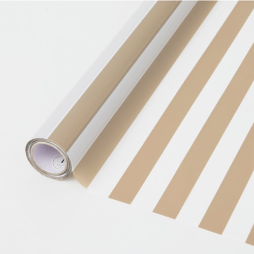 星野 ラッピングペーパー ストライプ 11 シャンパーニュ No11 シャンパーニュ 1本(ご注文単位1本)【直送品】