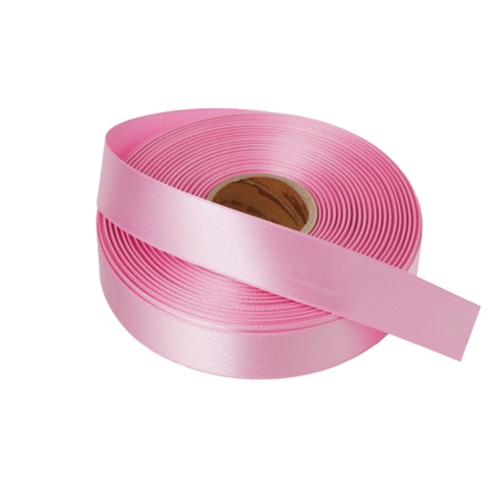 星野 リボン ラスターサテン 25mm 54.プリティーピンク 322804 1巻(ご注文単位1巻)【直送品】