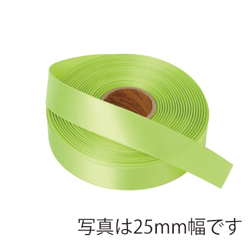 星野 リボン ラスターサテン 40mm 55.ユーグリーン 322855 1巻（ご注文単位1巻）【直送品】