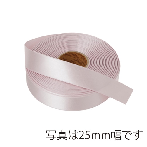 星野 リボン ラスターサテン 40mm 57.ペールベリー 322857 1巻(ご注文単位1巻)【直送品】
