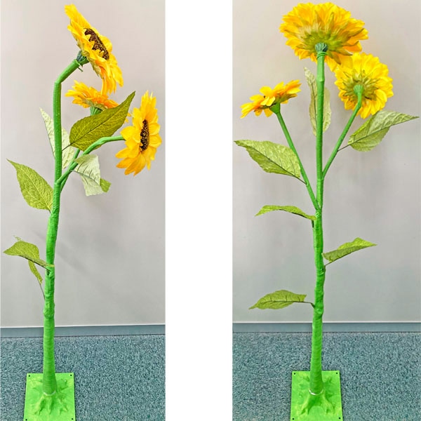 アルファ ひまわりスタンド TE2-4063 1本(ご注文単位1本)【直送品】