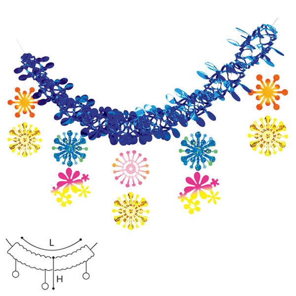 アルファ ときめき花火ガーランド TA2-1206 1個（ご注文単位2個）【直送品】