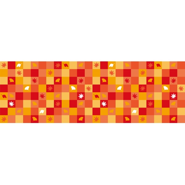 アルファ ラウンドシート 秋カラフル市松 DG9-0084 1枚(ご注文単位1枚)【直送品】