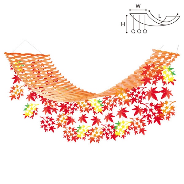 アルファ 大枝もみじプリーツハンガー TA4-1154 1個(ご注文単位1個)【直送品】