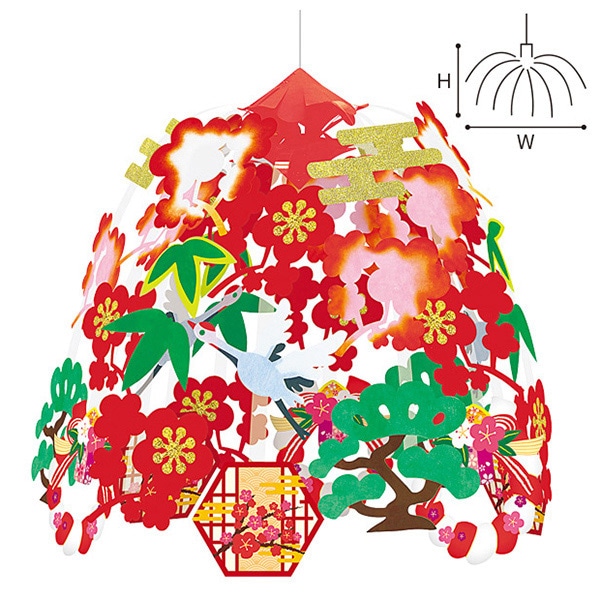 アルファ 彩り松竹梅センター TA7-2070 1個（ご注文単位1個）【直送品】