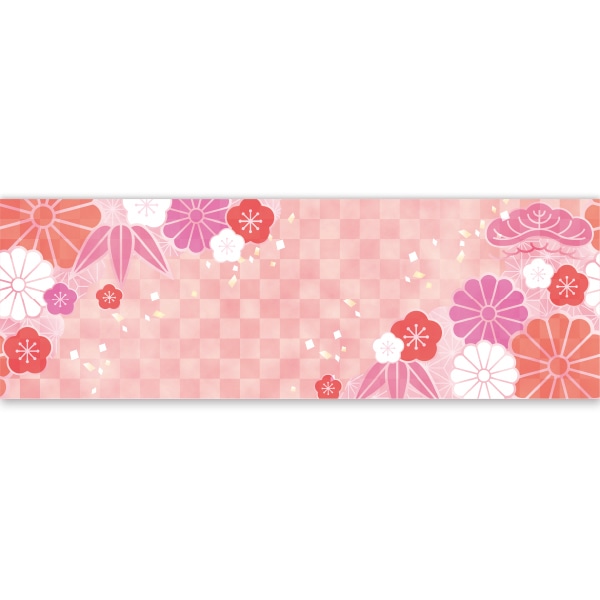 アルファ ラウンドシート 迎春華イメージ DG9-0099 1枚（ご注文単位1枚）【直送品】