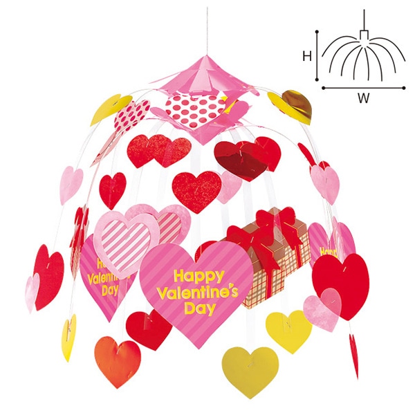 アルファ ハッピーバレンタインセンター TA7-2072 1個（ご注文単位1個）【直送品】