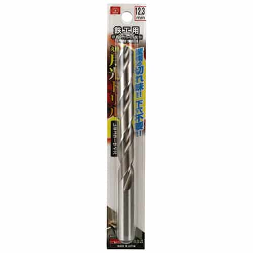 藤原産業 ビック・ツール 鉄工用月光ドリル 丸軸 12.3mm 1本ブリスターパック FSSGP12.3 1本（ご注文単位1本）【直送品】