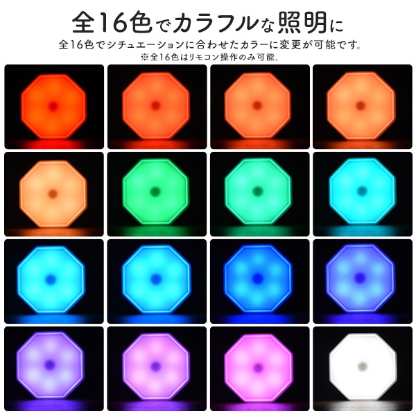 プラタ 壁掛け式八角形LEDライト 3個セット pt1-032 1セット(ご注文単位1セット)【直送品】