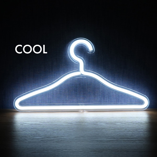 プラタ LEDネオンライトハンガー USB電源式 クール 昼白色 pt1-200 1個（ご注文単位1個）【直送品】