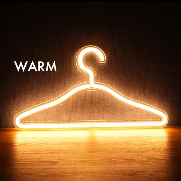プラタ LEDネオンライトハンガー USB電源式 ウォーム 電球色 pt1-200 1個（ご注文単位1個）【直送品】