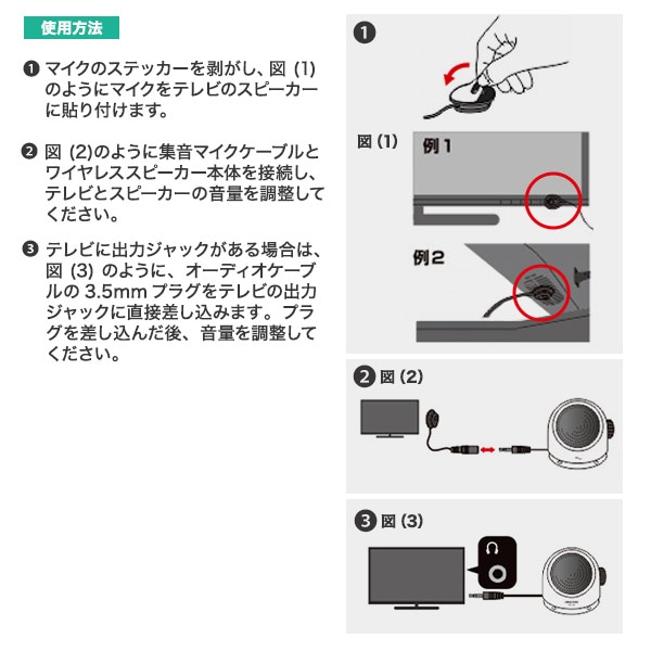 プラタ テレビ用 集音スピーカー pt1-208 1個(ご注文単位1個)【直送品】