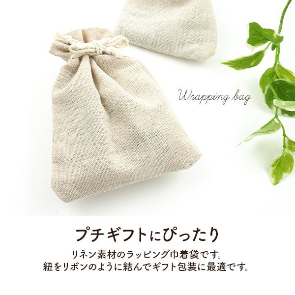 プラタ ラッピング用巾着袋 M 100枚 pt1-103 1セット(ご注文単位1セット)【直送品】