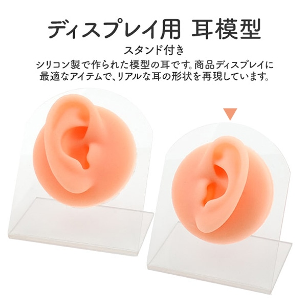 プラタ ディスプレイ用 耳模型 左耳 pt1-189-l 1個(ご注文単位1個)【直送品】
