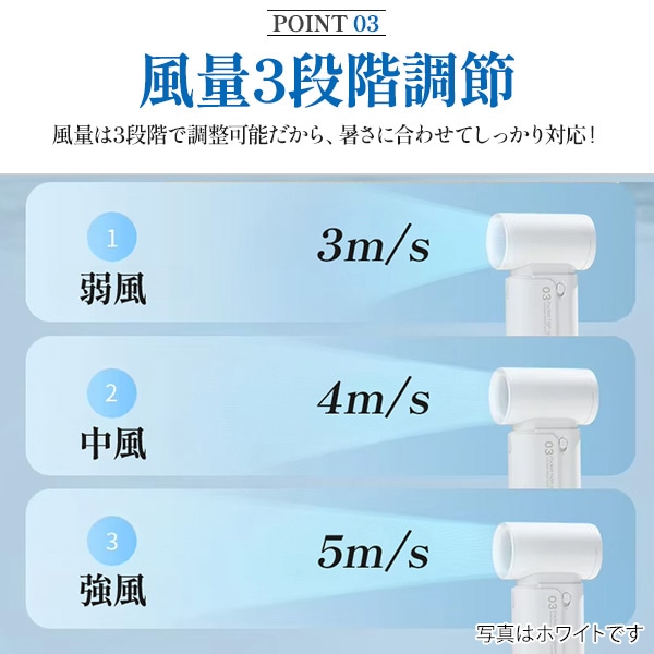 プラタ ポケットハンディファン 風量3段階 パープル fan015 1個（ご注文単位1個）【直送品】