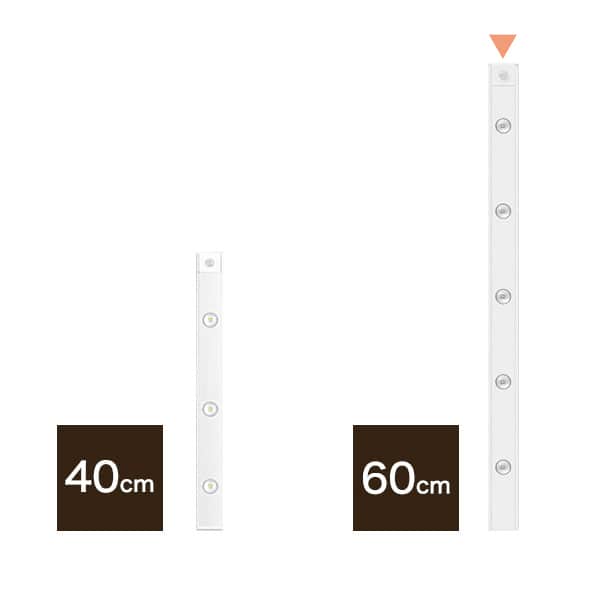 プラタ 人感センサー付きLEDバーライト 60cm pt1-099-60 1個（ご注文単位1個）【直送品】