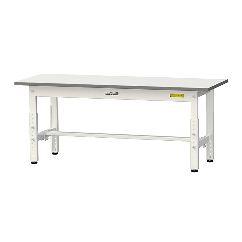 山金工業 ワークテーブル150　高さ調整タイプ　低床用 H400～575mm　基本形 1200×450 1台（ご注文単位1台）【直送品】