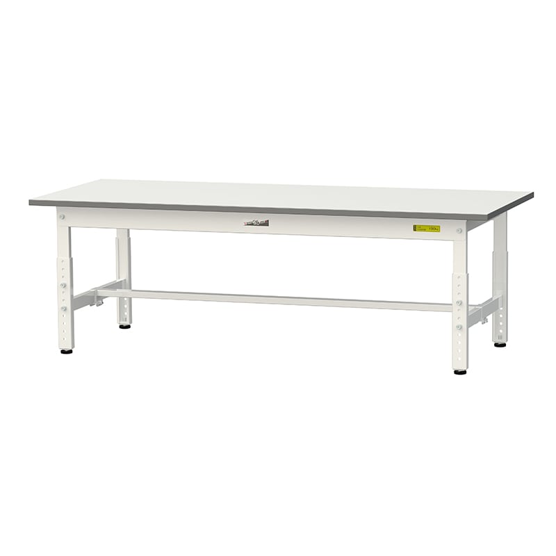山金工業 ワークテーブル150　高さ調整タイプ　低床用 H400～575mm　基本形 1500×600 1台（ご注文単位1台）【直送品】
