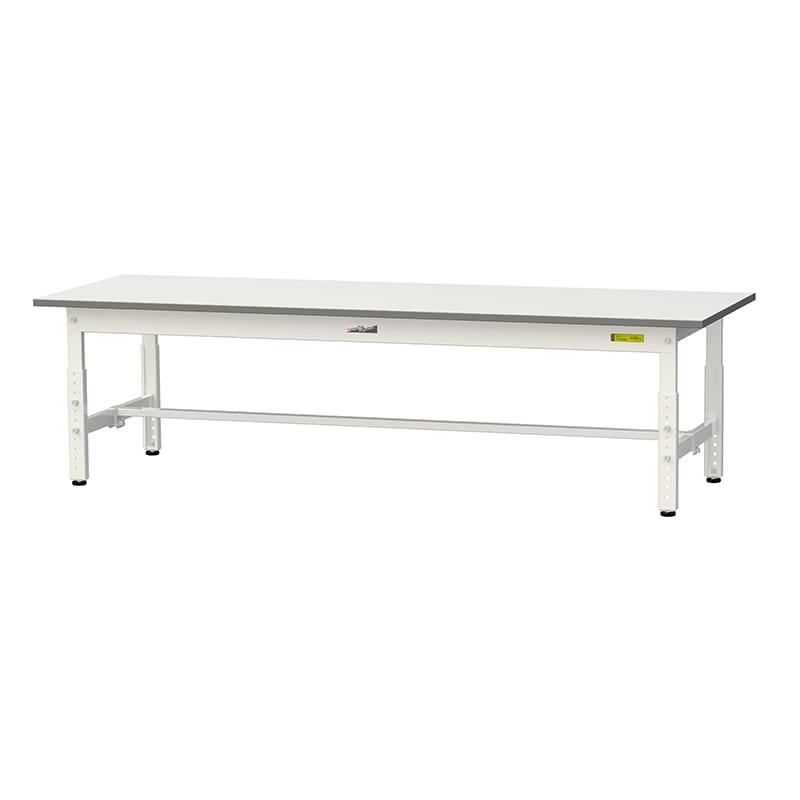 山金工業 ワークテーブル150　高さ調整タイプ　低床用 H400～575mm　基本形 1800×600 1台（ご注文単位1台）【直送品】